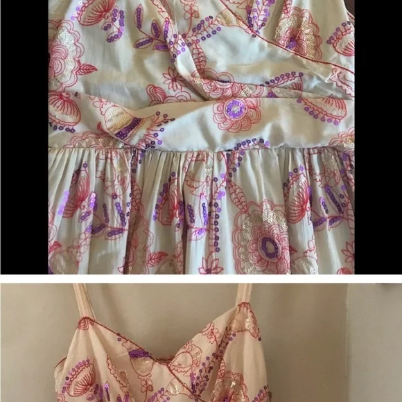 ๐Alex Marie๐๐Very cute summer dress ๐ nice details and sparkly colors๐๐ - Picture 3 of 12